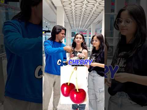 A to z fruits name challenge ๐คฏ๐ฑ|comment your favorite fruit name ๐ณ๐