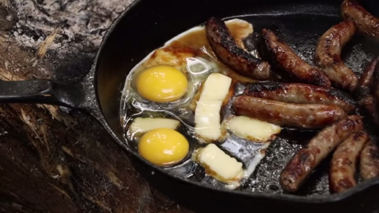 Cabin Cookout Sausage, Eggs and Steak Melt Sandwich