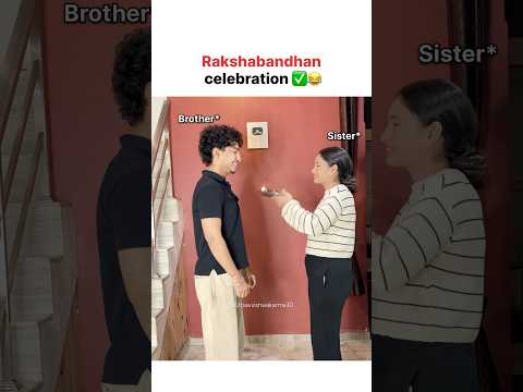 Relatable ✅😂 Ye unexpected tha | #relatable #rakshabandhan #bhai  #behen