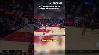 Trade Value for Dejounte Murray #nba #basketball #basketballtalk #sports #nba2k23 #nba2k24