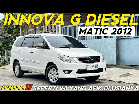 DIJUAL❗️ INNOVA G DIESEL MATIC TAHUN 2012 | Ali Rahman TV