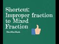Mixed Fractions and Remainders