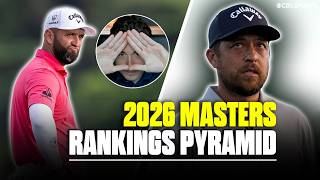 THE PYRAMID - 2026 Masters Power Rankings | Golf on CBS