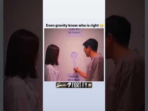 Gravity 😎😂 #couple #couplecomedy #comedyshorts #funnyshorts