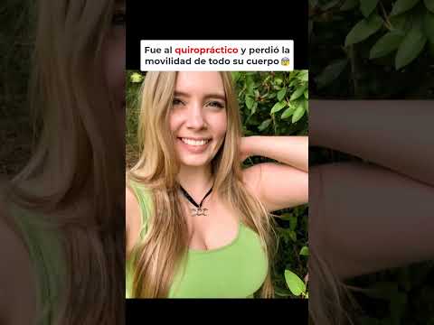 Fue al quiropr谩tico y perdi贸 la movilidad de su cuerpo 馃槰馃拃