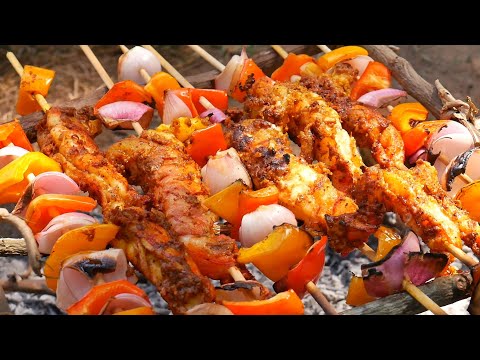 Prawn Tikka | Out door cooking | prawn recipe