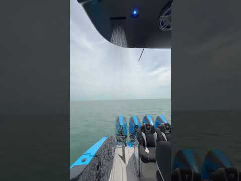 How awesome is the shower feature onboard the Mystic M4200!?