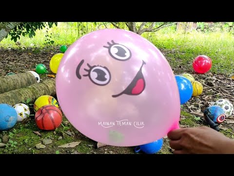 Seru...!! Pompa Pompa Balon, Lempar Balon Sampai Pecah