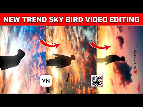 Vn New Sky Png & Bird Png Video Editing 100% Real 🤩🔥? Vn Sky Change Video Editing