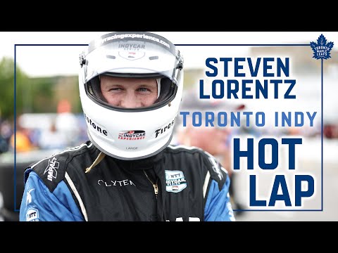 "That was so sick!" Steven Lorentz goes for a hot lap at the Toronto Indy