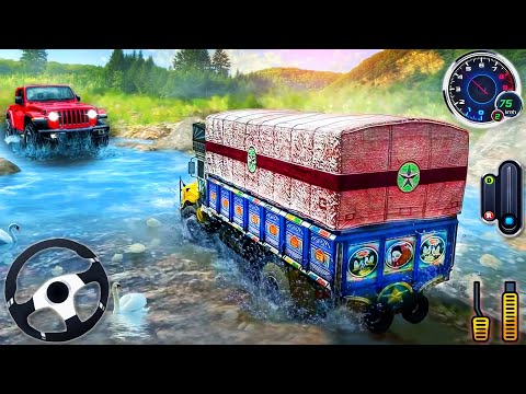 Cargo Indian Truck Simulator 3D - New Offroad Truck Driving 2025 - Android GamePlay