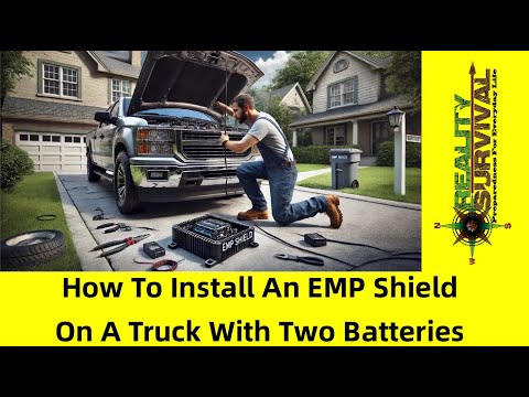 How To Install An EMP Shield On A Truck With Two Batteries