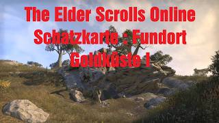 The Elder Scrolls Online Schatzkarte : Fundort Goldküste I