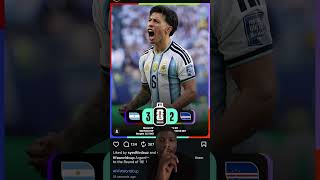 Argentina ADVANCE vs Cape Verde in FIFA World Cup