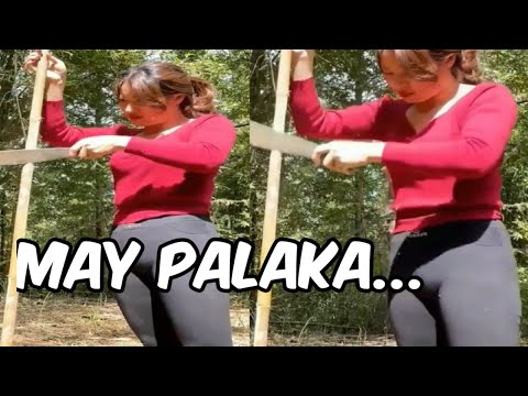 DI MAN LANG NAPANSIN NI ATE NA BUMAK@T ANG MALAKING PALAKA!