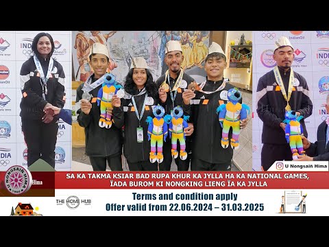 SA KA TAKMA KSIAR & RUPA KHUR KA JYLLA HA KA NATIONAL GAMES, ÏADA BUROM KI NONGKING LIENG ÏAKA JYLLA