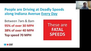 Indiana Ave. from 31st to 35th Traffic Safety Meeting