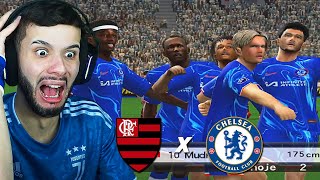 CHELSEA VS FLAMENGO! RAFÃO REFAZ PARTIDA NO BOMBA PATCH!