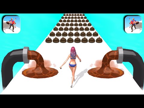 Satisfying Mobile Games 9999 Tiktok Video Yoga Ball Run, Twerk Race, Bounce Big, Girl Rider BV66H179