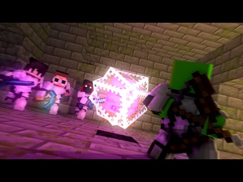 Dream End Crystal Trap Minecraft Animation Minecraft Speedrunner VS 3 Hunters FINALE