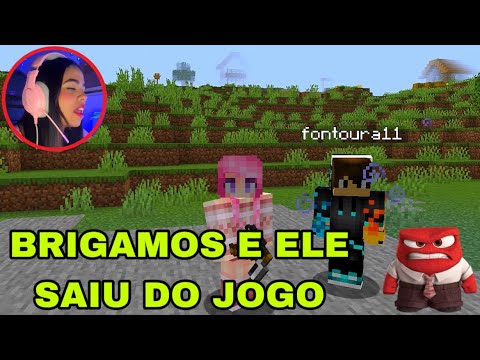 BRIGUEI COM MEU NAMORADO POR CAUSA DO MINECRAFT | episódio 4