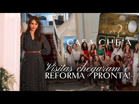 VLOG | Visitas do Brasil chegaram. Mostrando o resultado da reforma. Vai te surpreender!
