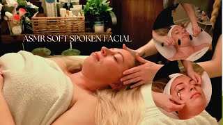 ASMR SPA Luxury Step By Step Facial For Tired Skin ~ Soft Spoken & Relaxing Music for Sleep.