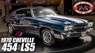 1970 Chevrolet Chevelle SS 454 LS5 For Sale Vanguard Motor Sales #9533