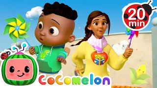 Windy Playtime Outside! 🍃 CoComelon - It's Cody Time | Nursery Rhymes for Babies