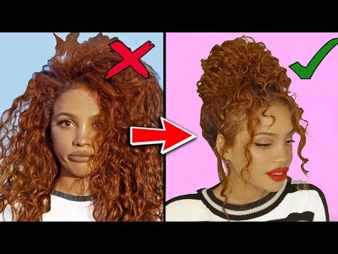 8 CURLY HAIRSTYLES FOR STUBBORN HAIR!