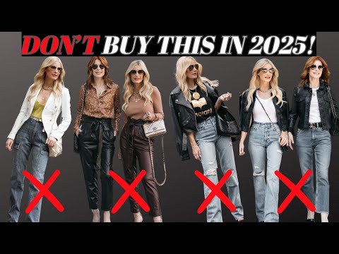 Fashion Trends I Won't Wear or Buy in 2025 | Fashion Over 40