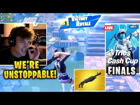 Clix’s First Victory Royale in Trio Cash Cup Finals with New Trio (Cooper & Rise)