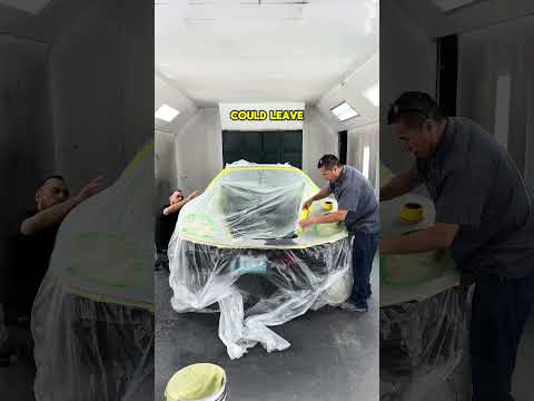 Cheap Ferrari Gets Full Respray- Color reveal FULL EPISODE out Thurs… #ferrari #ferrari360
