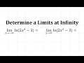 Understanding Limits at Infinity with Natural Log Functions