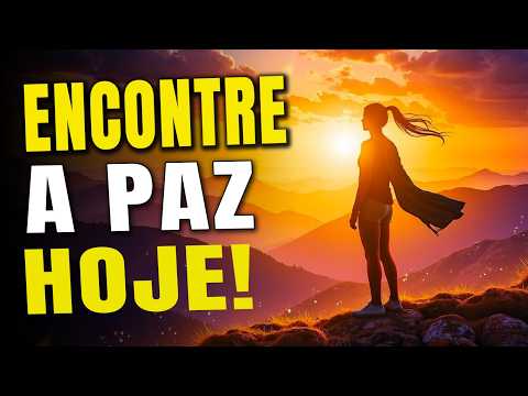 Palavra de luz para o seu dia: Encontre paz em meio às dificuldades ☀️