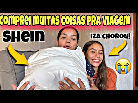 😱RECEBIDOS DA SHEIN PRA NOSSA VIAGEM|MUITA COISAS