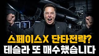 테슬라 단타전략?! 테슬라 또 매수했습니다! 기회는 계속 오지 않을겁니다!