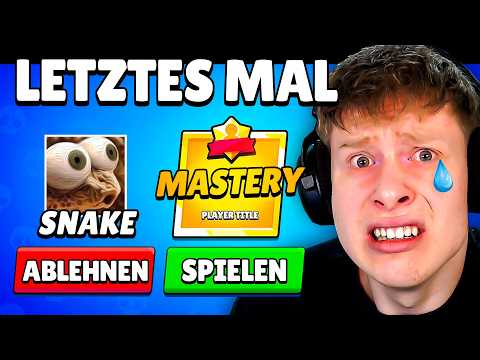 LETZTES mal MASTERIES😭 (RIP...🪦) mit SnakeThug