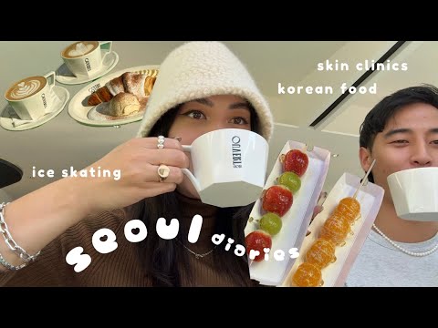 SEOUL vlog 🇰🇷 skin and scalp treatments, ice skating ⛸ lots of korean food 🫶🏼