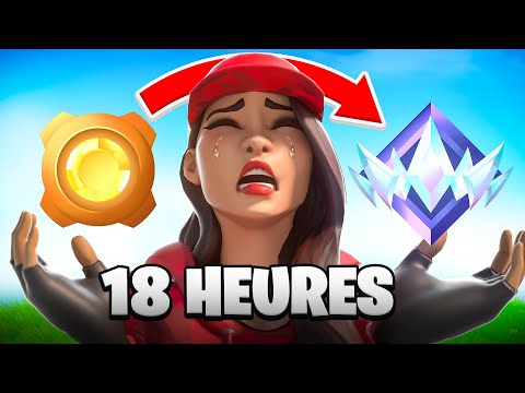 J'ai PASSÉ 18 HEURES pour MONTER UNREAL dans le MODE le plus DUR de FORTNITE ... 😭