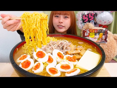 【大食い】すみれの30年前の味噌ラーメン10人前