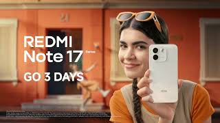 Unleash Power: REDMI Note 17 Series with Up To 10000mAh Battery!