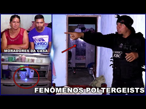 FENÔMENOS POLTERGEISTS E VULTOS ASSUSTAM FAMÍLIA | OBJETOS CAEM SOZINHOS NA COZINHA