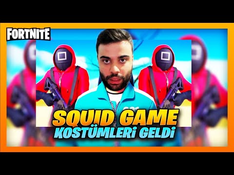 SQUID GAME SKİNLERİ GELDİ !