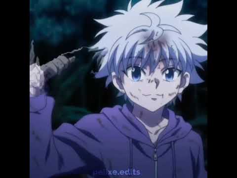 anime hunterxhunter killua edit Killua Zoldyck Edit