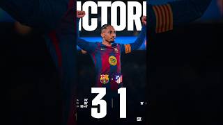 Barça 3-1 Atlético : Pedri et Raphinha patrons, Camp Nou en feu !