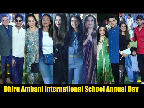 Aishwarya, Radhika Merchant, Hema Malini, Seema & More At Dhiru Bhai Ambani School Annual Day