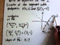 Perpendicular Bisectors and Slope Concepts