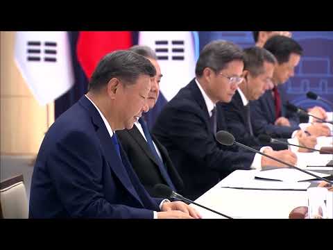 YouTube video thumbnail: South Korea's Lee Asks China's Xi for Help Engaging the North