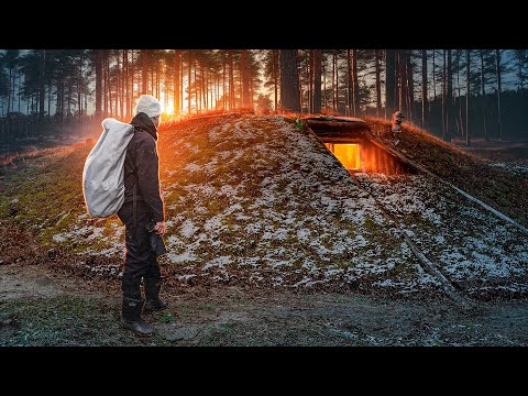 САМЫЙ БОЛЬШОЙ ДОМ под ЗЕМЛЕЙ - ДОБРАТЬСЯ и СОГРЕТЬСЯ | БОБРЫ БОРЗЕЮТ